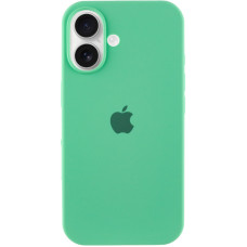 Чехол Silicone Case Full для iPhone 16 spearmint