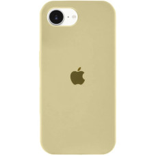 Чехол Silicone Case Full для iPhone 16e mellow yellow