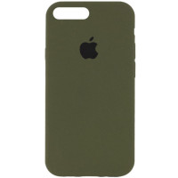 Чехол Silicone Case Full для iPhone 7 Plus/ 8 Plus dark olive
