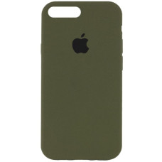 Чехол Silicone Case Full для iPhone 7 Plus/ 8 Plus dark olive