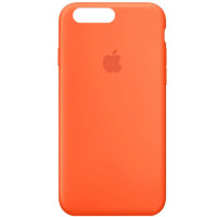 Чехол Silicone Case Full для iPhone 7 Plus/ 8 Plus electric orange