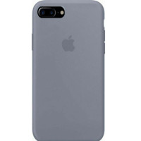 Чехол Silicone Case Full для iPhone 7 Plus/ 8 Plus lavender gray