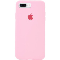Чехол Silicone Case Full для iPhone 7 Plus/ 8 Plus light pink