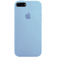 Чехол Silicone Case Full для iPhone 7 Plus/ 8 Plus lilac blue