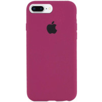 Чохол Silicone Case Full для iPhone 7 Plus/ 8 Plus maroon