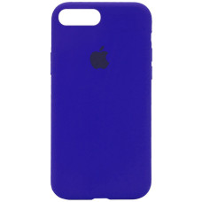 Чехол Silicone Case Full для iPhone 7 Plus/ 8 Plus shiny blue