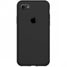 Чехол Silicone Case Full для iPhone 7/8/SE2/SE3 black