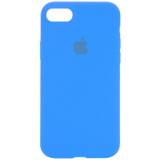 Чехол Silicone Case Full для iPhone 7/8/SE2/SE3 blue