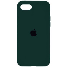 Чехол Silicone Case Full для iPhone 7/8/SE2/SE3 forest green