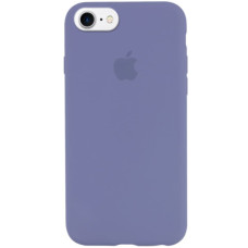 Чехол Silicone Case Full для iPhone 7/8/SE2/SE3 lavender gray