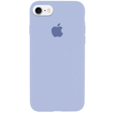 Чехол Silicone Case Full для iPhone 7/8/SE2/SE3 lilac blue