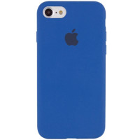 Чехол Silicone Case Full для iPhone 7/8/SE2/SE3 navy blue