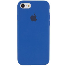Чехол Silicone Case Full для iPhone 7/8/SE2/SE3 navy blue