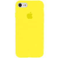 Чохол Silicone Case Full для iPhone 7/8/SE2/SE3 neon yellow
