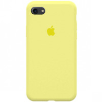 Чохол Silicone Case Full для iPhone 7/8/SE2/SE3 yellow