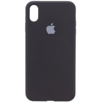 Чехол Silicone Case Full для iPhone XS Max black