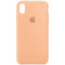 Чохол Silicone Case Full для iPhone X/XS cantaloupe