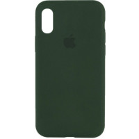 Чехол Silicone Case Full для iPhone XS Max cyprus green