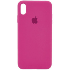 Чохол Silicone Case Full для iPhone X/XS dragon fruit