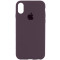 Чохол Silicone Case Full для iPhone X/XS elderberry