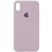 Чехол Silicone Case Full для iPhone XS Max lavender