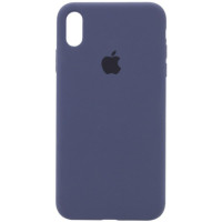 Чохол Silicone Case Full для iPhone X/XS midnight blue
