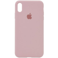 Чехол Silicone Case Full для iPhone XS Max pink sand