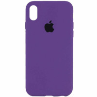 Чехол Silicone Case Full для iPhone XR amethyst