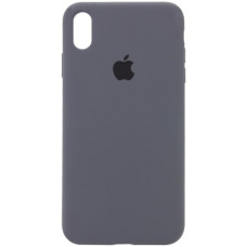 Чохол Silicone Case Full для iPhone XR dark gray