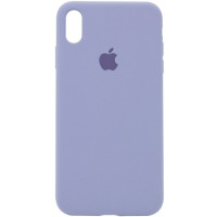 Чохол Silicone Case Full для iPhone XR lavender gray