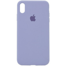 Чохол Silicone Case Full для iPhone XR lavender gray