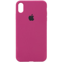 Чохол Silicone Case Full для iPhone XR maroon