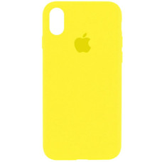 Чохол Silicone Case Full для iPhone XR neon yellow