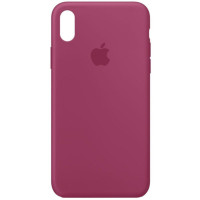Чохол Silicone Case Full для iPhone XR pomegranate