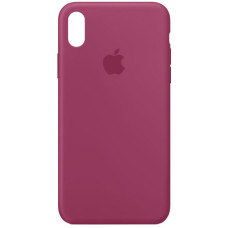 Чохол Silicone Case Full для iPhone XR pomegranate