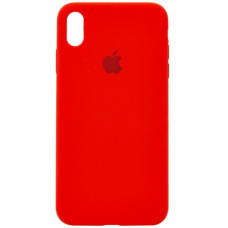 Чехол Silicone Case Full для iPhone XR red