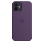 Чохол Silicone Case with MagSafe для iPhone 12/12 Pro amethyst