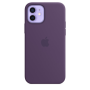 Чохол Silicone Case with MagSafe для iPhone 12/12 Pro amethyst