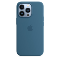 Чехол Silicone Case with MagSafe для iPhone 13 Pro Max blue jay