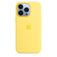 Чехол Silicone Case with MagSafe для iPhone 13 Pro Max lemon zest