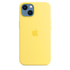 Чехол Silicone Case with MagSafe для iPhone 13 lemon zest