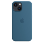 Чохол Silicone Case with MagSafe для iPhone 13 blue jay