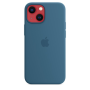 Чохол Silicone Case with MagSafe для iPhone 13 blue jay