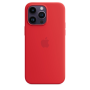 Чохол Silicone Case with MagSafe для iPhone 14 Pro Max red