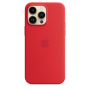 Чохол Silicone Case with MagSafe для iPhone 14 Pro Max red