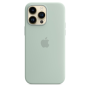 Чохол Silicone Case with MagSafe для iPhone 14 Pro succulent