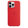 Чохол Silicone Case with MagSafe для iPhone 14 Pro Max red