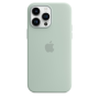 Чохол Silicone Case with MagSafe для iPhone 14 Pro succulent