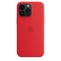 Чохол Silicone Case with MagSafe для iPhone 14 Pro Max red