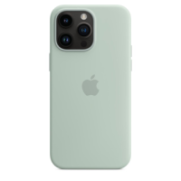Чохол Silicone Case with MagSafe для iPhone 14 Pro Max succulent